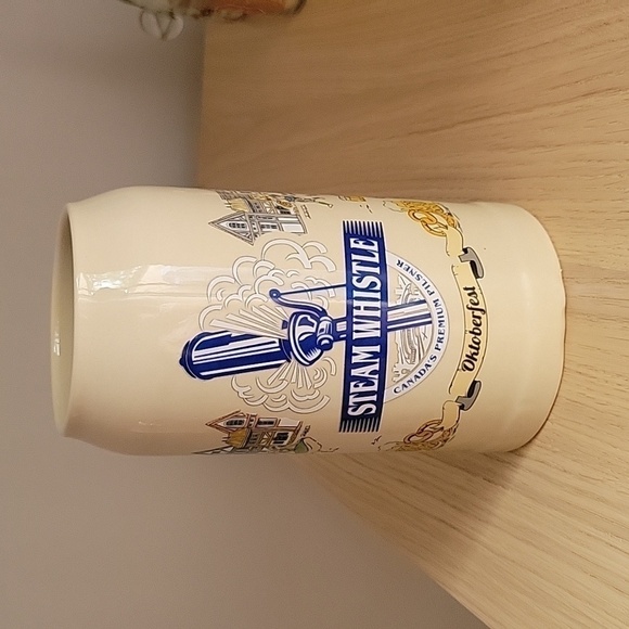 Steam Whistle Beer Stein Mug Oktoberfest Canada's Premium Pilsner - Picture 4 of 7